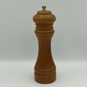 Chef Specialties Windsor Wood Pepper Mill Manual Stainless Steel